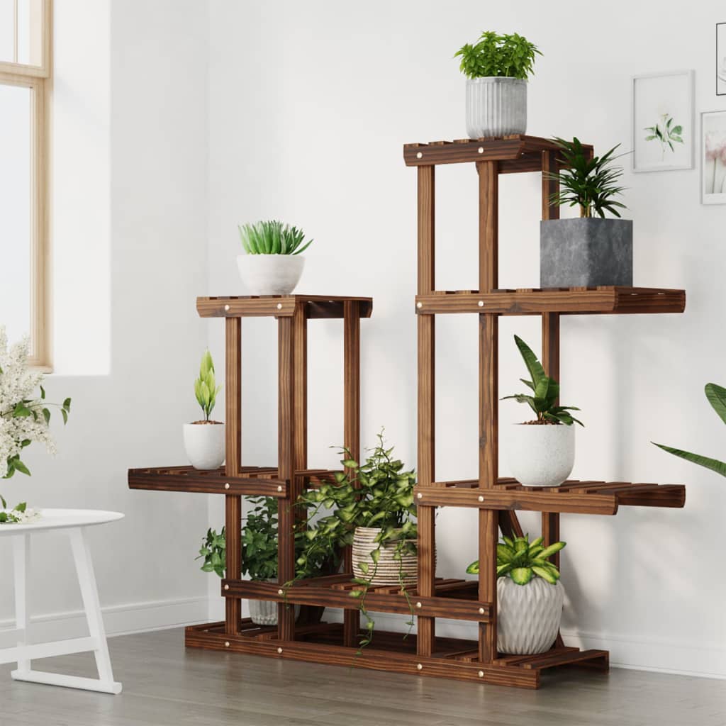 Blomsterstativ 95x25x96 cm heltre gran