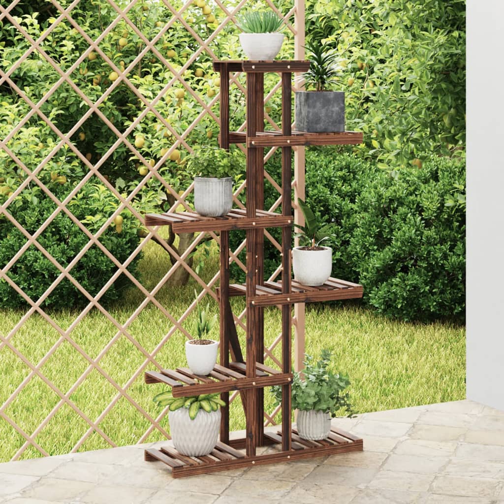 Blomsterstativ 75x25x140,5 cm heltre gran