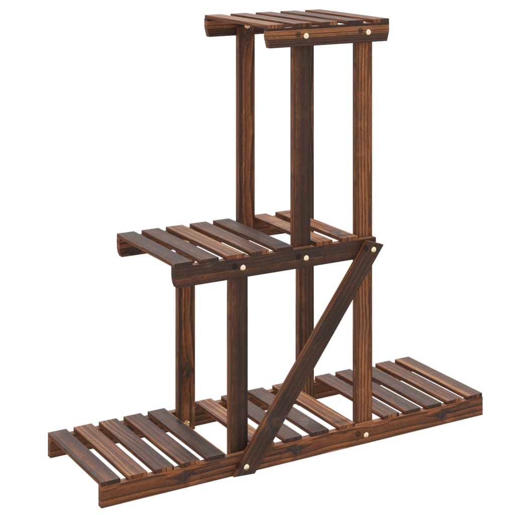 Blomsterstativ 81x25x75,5 cm heltre gran