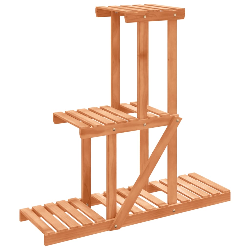 Blomsterstativ 81x25x75,5 cm heltre gran