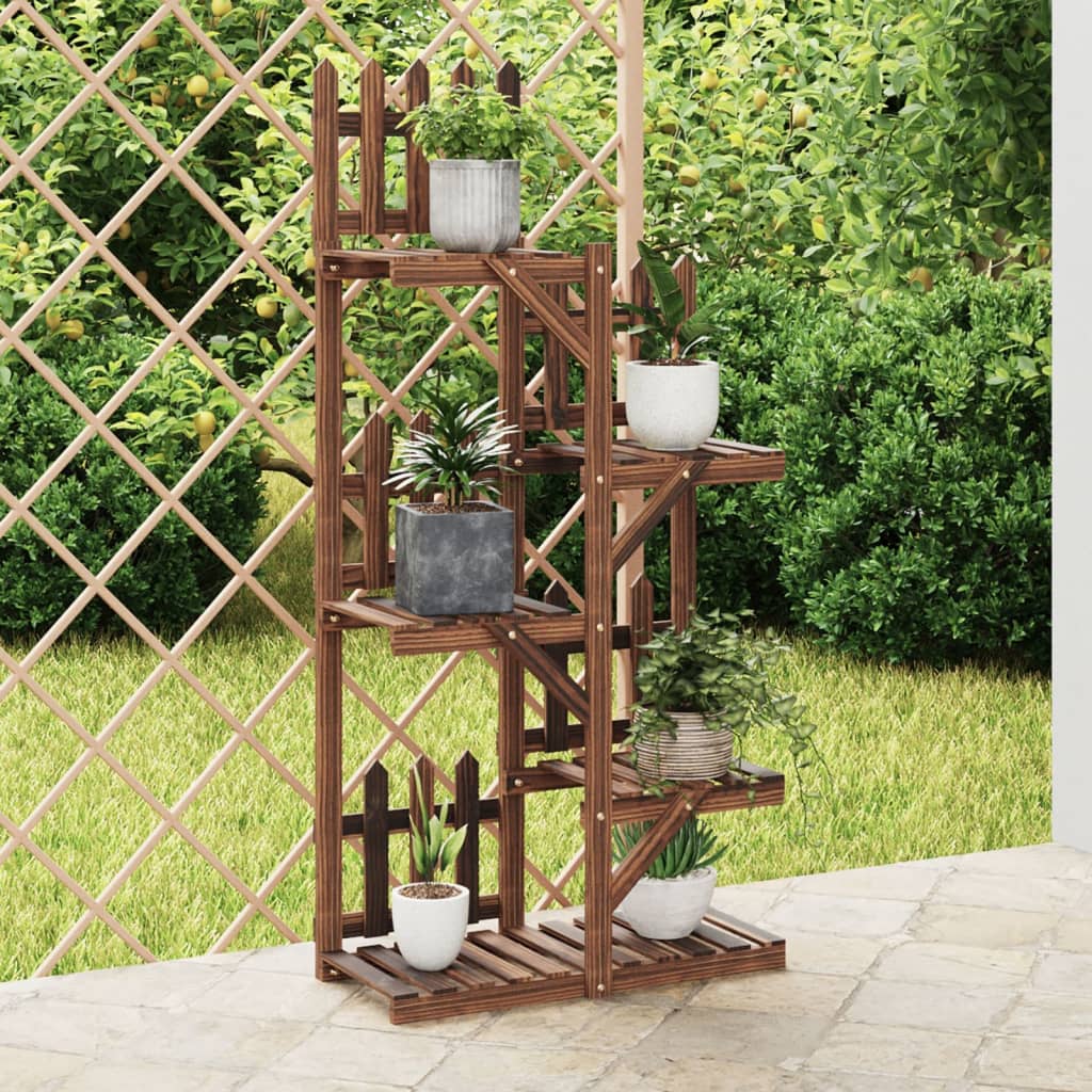 Blomsterstativ 60x25x130 cm heltre gran