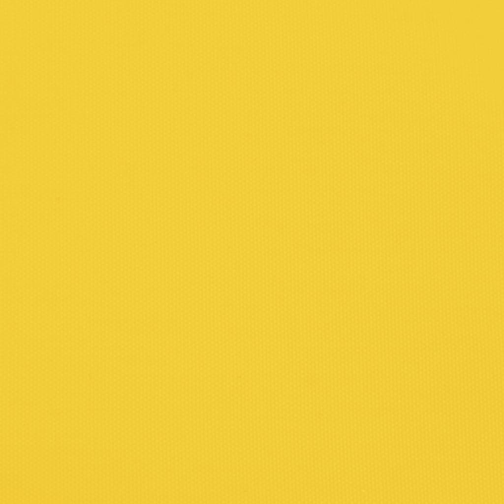 Kjæledyrsykkelhenger gul og svart oxfordstoff og jern