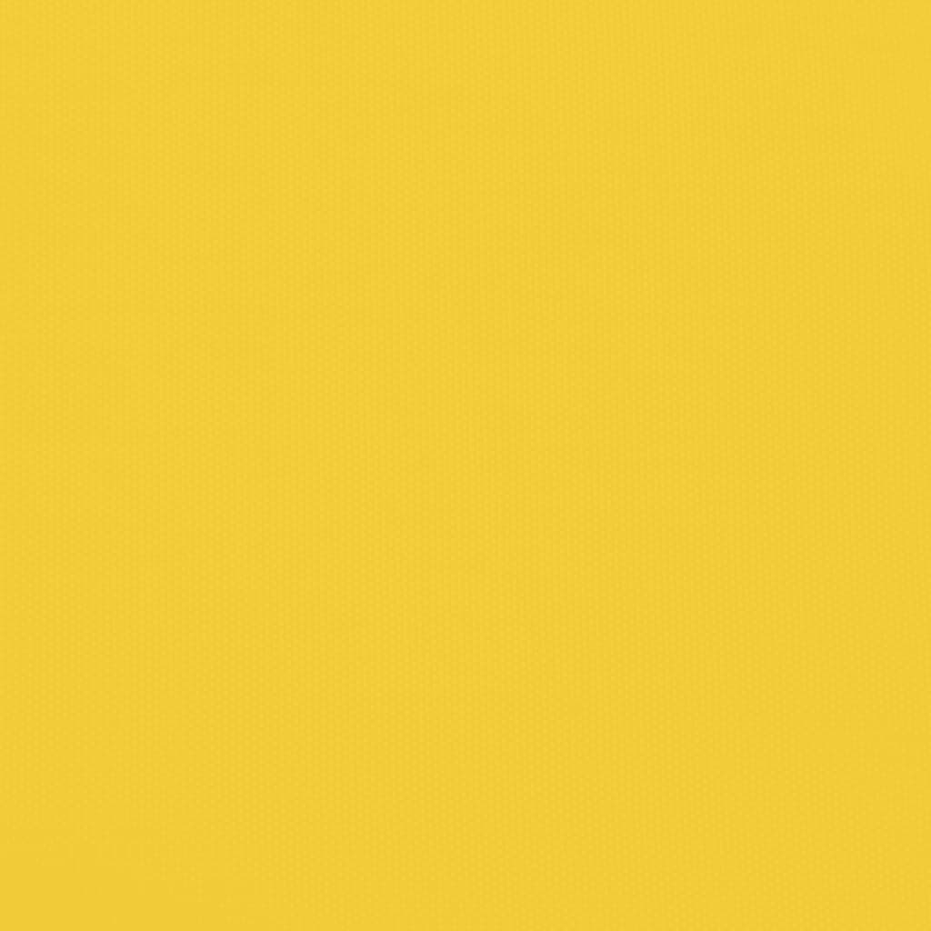 Kjæledyrsykkelhenger gul og svart oxfordstoff og jern