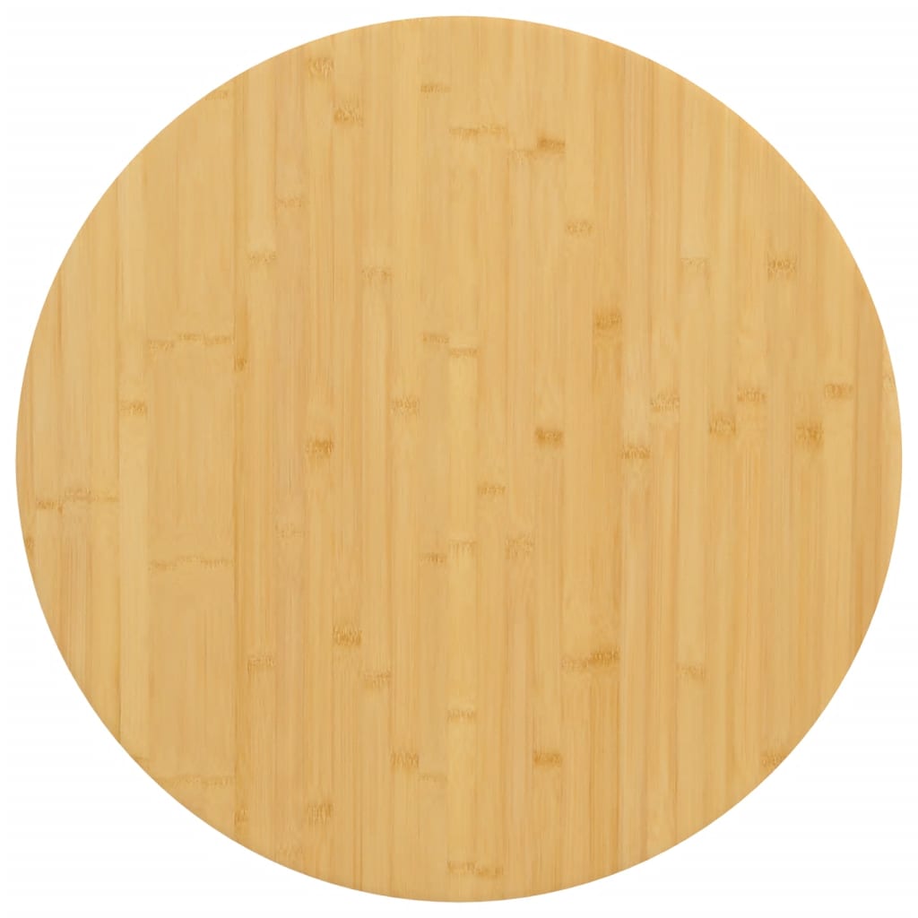Bordplate Ø60x2,5 cm bambus