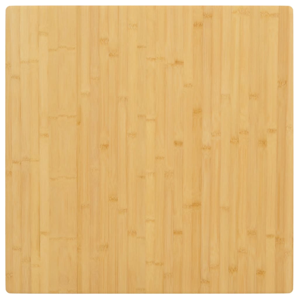 Bordplate 70x70x1,5 cm bambus