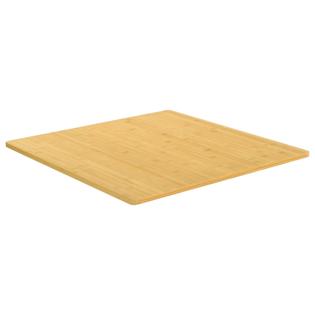 Bordplate 80x80x1,5 cm bambus