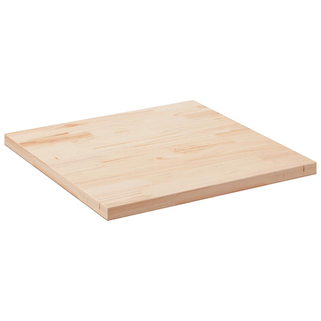 Bordplate 90x90x2,5 cm heltre furu rektangulær