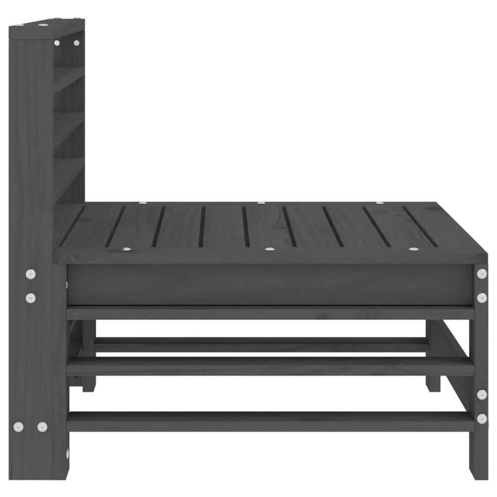 Hagemidtsofa grå heltre furu