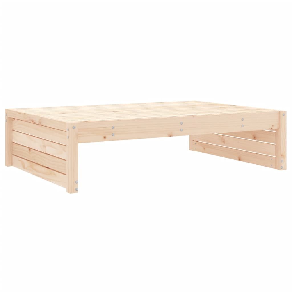 Hagefotskammel 120x80 cm heltre furu