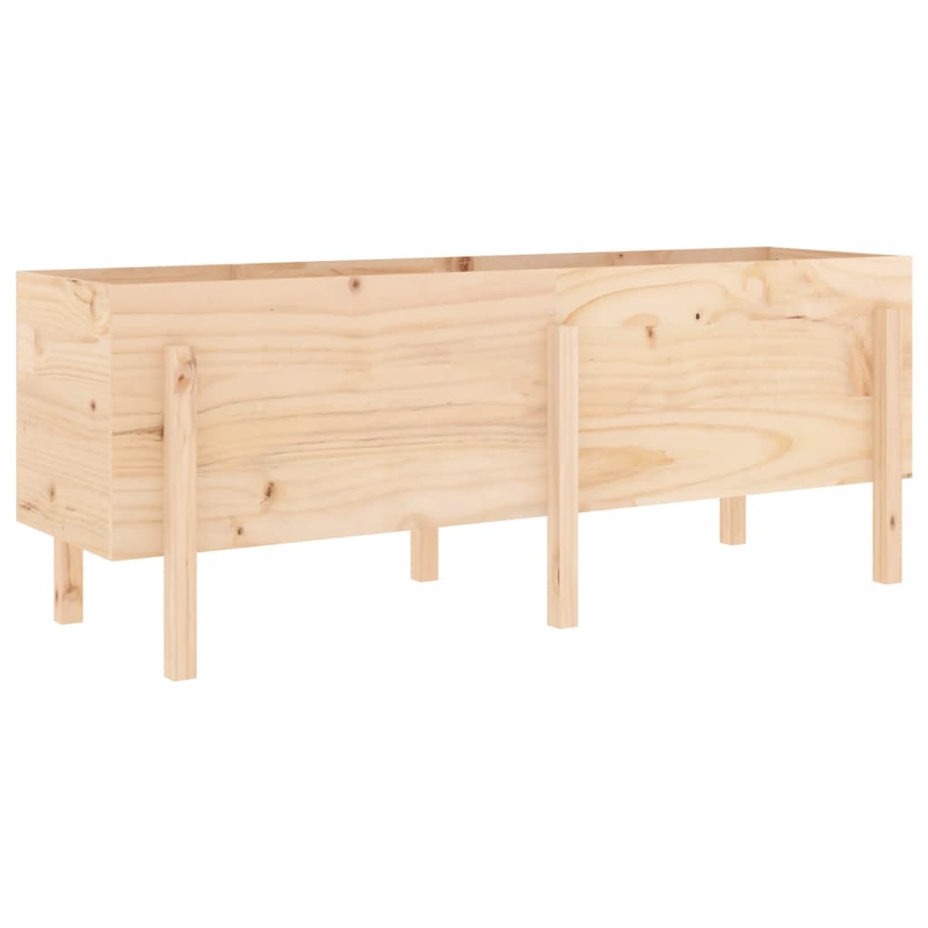 Høybed for hage 160x50x57 cm heltre furu