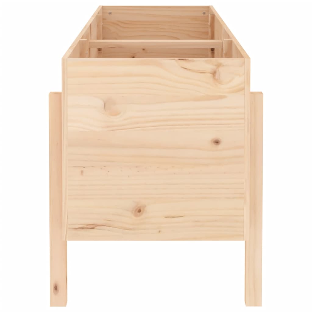 Høybed for hage 160x50x57 cm heltre furu