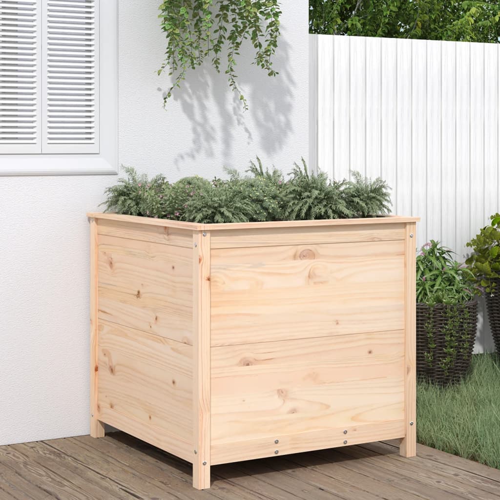 Hageplantekasse 82,5x82,5x78 cm heltre furu