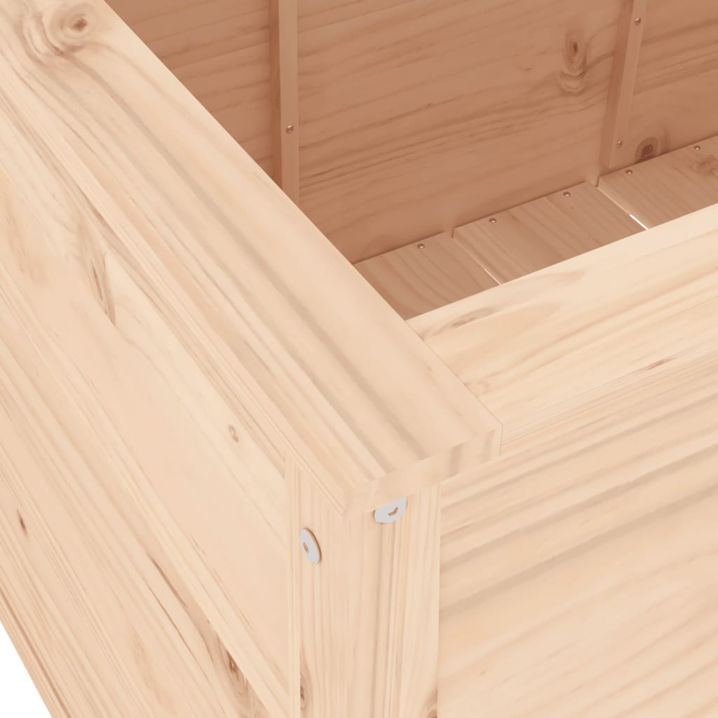 Høybed for hage 119,5x82,5x78 cm heltre furu