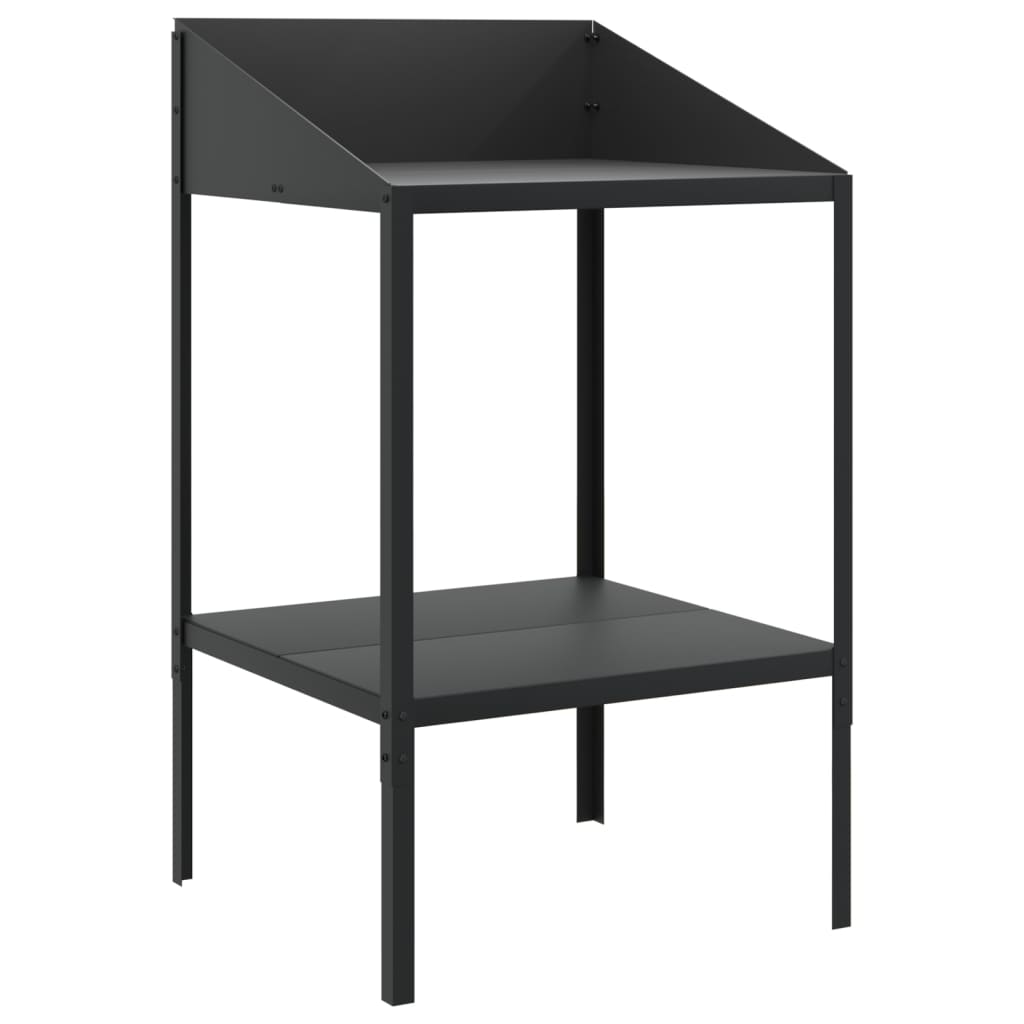 Plantestativ antrasitt 56,5x54,5x100 cm galvanisert stål