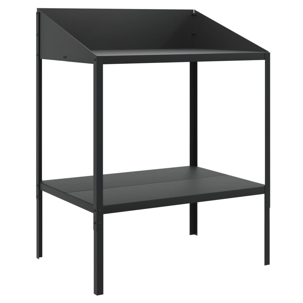 Plantestativ antrasitt 75,5x54,5x100 cm galvanisert stål