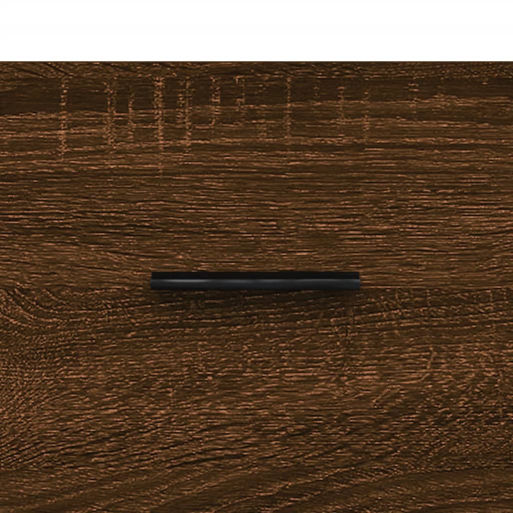 Nattbord 2 stk brun eik 40x35x47,5 cm konstruert tre