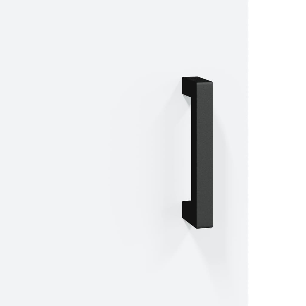 Nattbord 2 stk hvit 40x40x50 cm konstruert tre