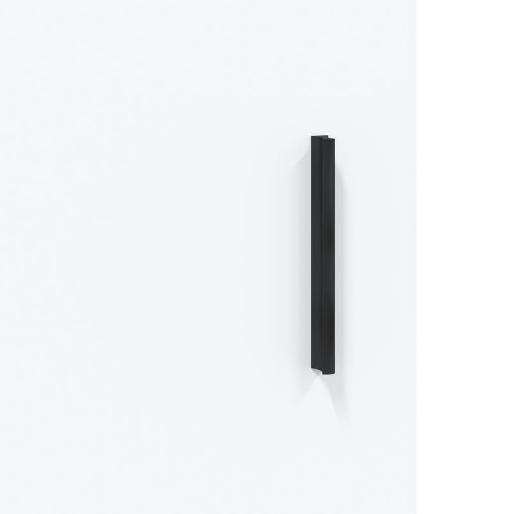 Nattbord 2 stk hvit 40x40x50 cm konstruert tre