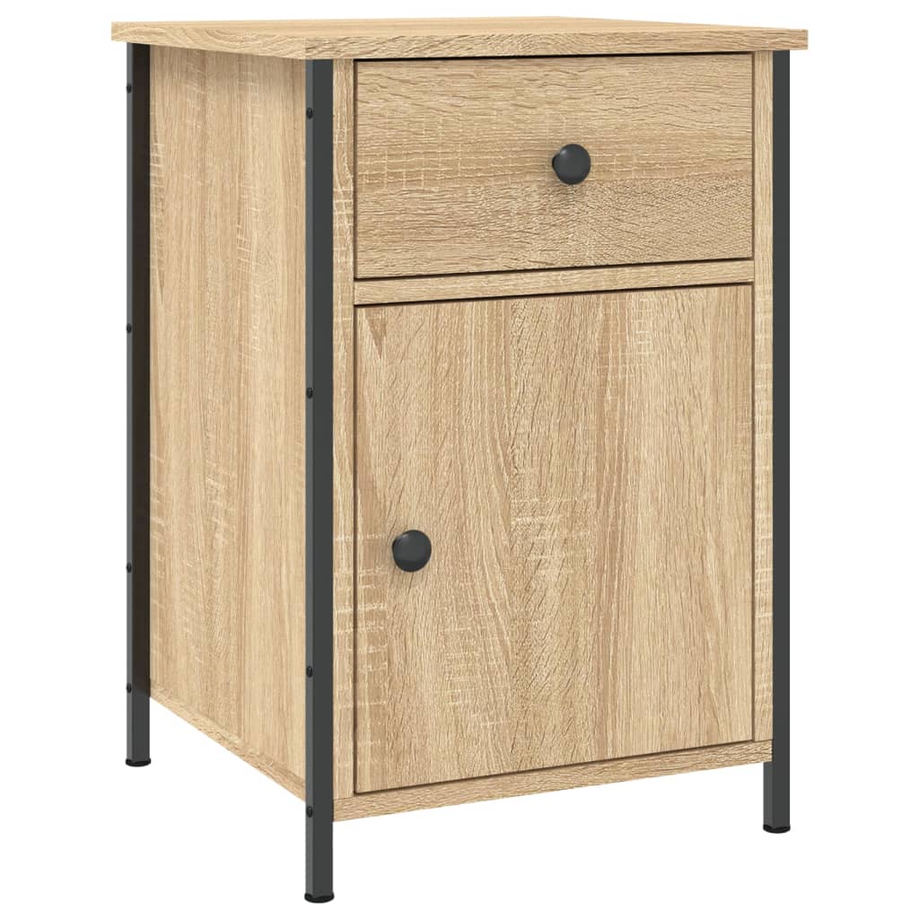 Nattbord sonoma eik 40x42x60 cm konstruert tre