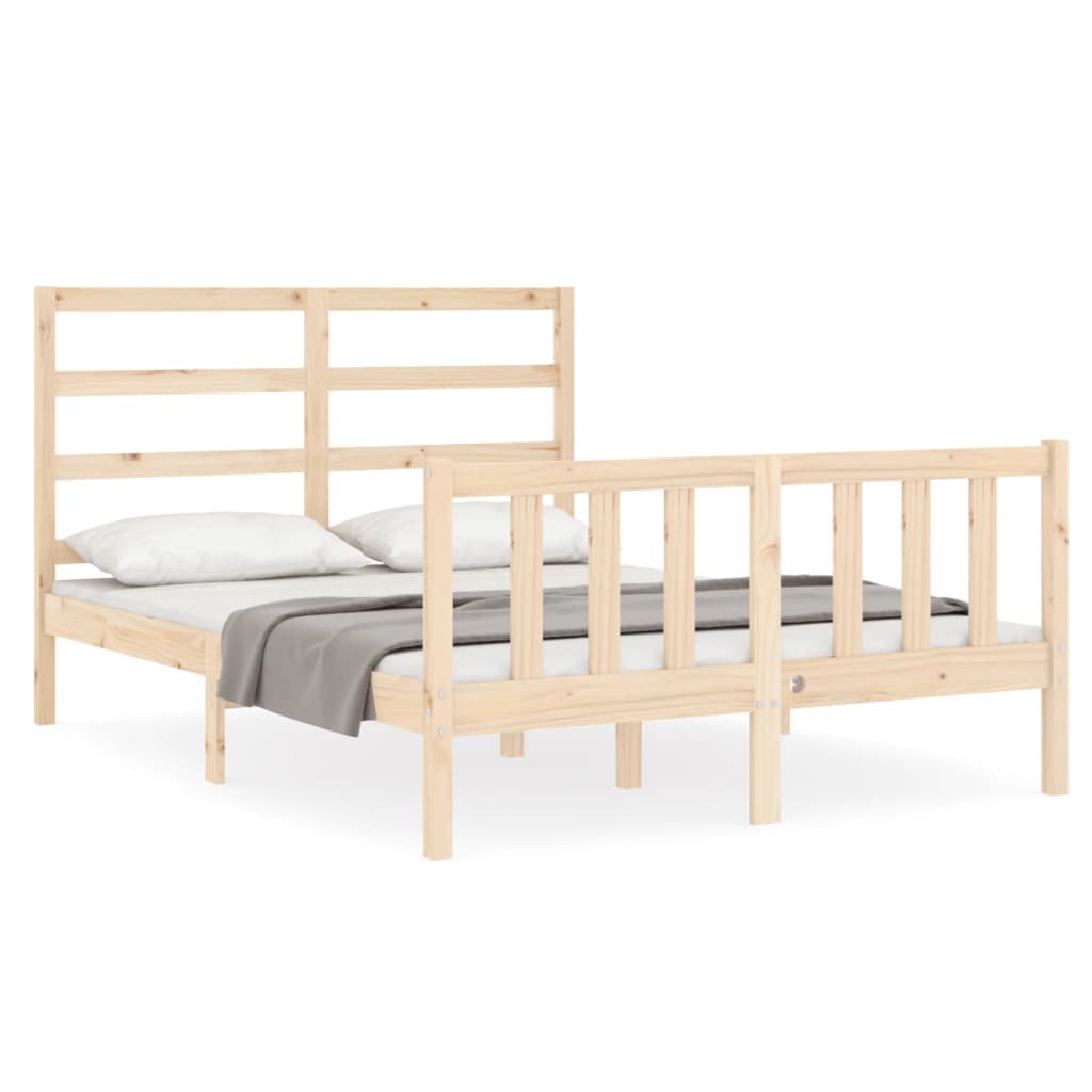 Sengeramme med hodegavl double heltre