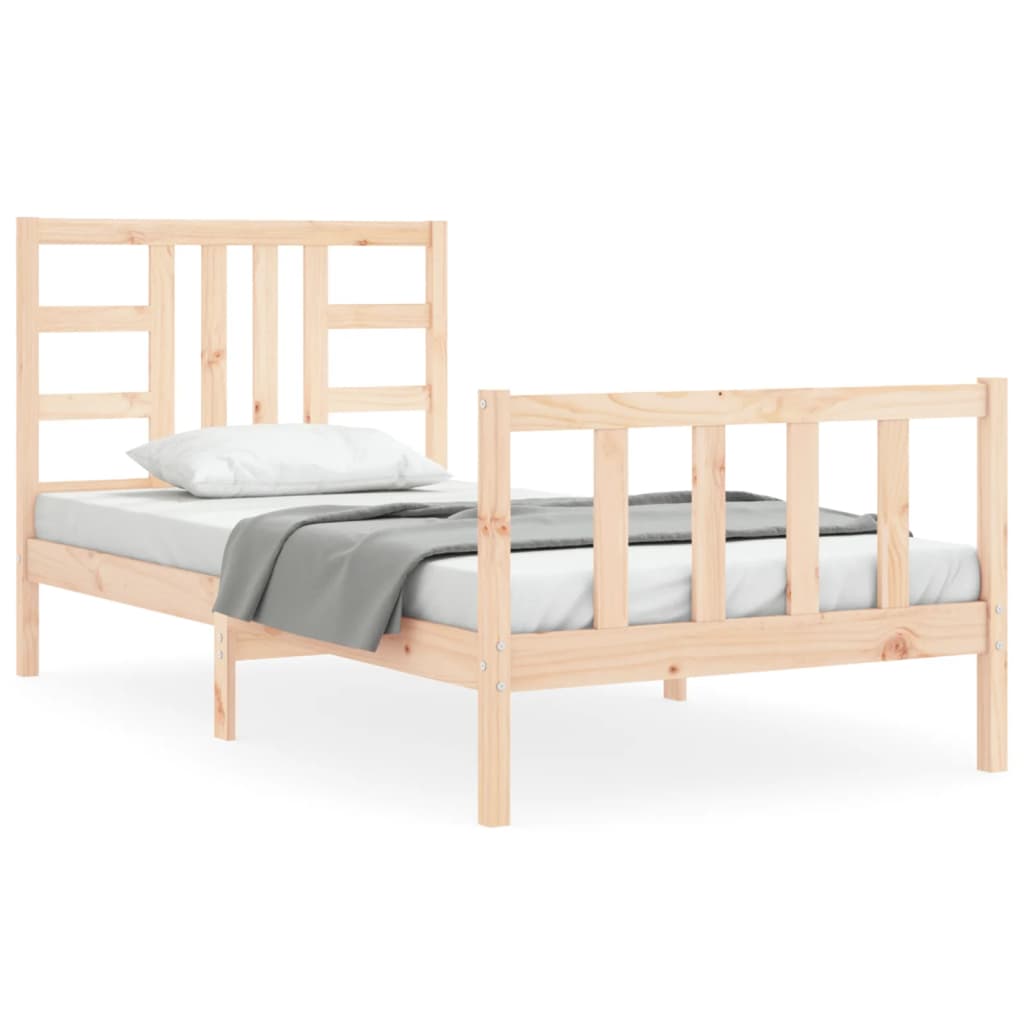Sengeramme uten madrass 90x190 cm heltre furu
