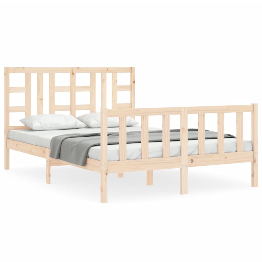 Sengeramme med hodegavl double heltre