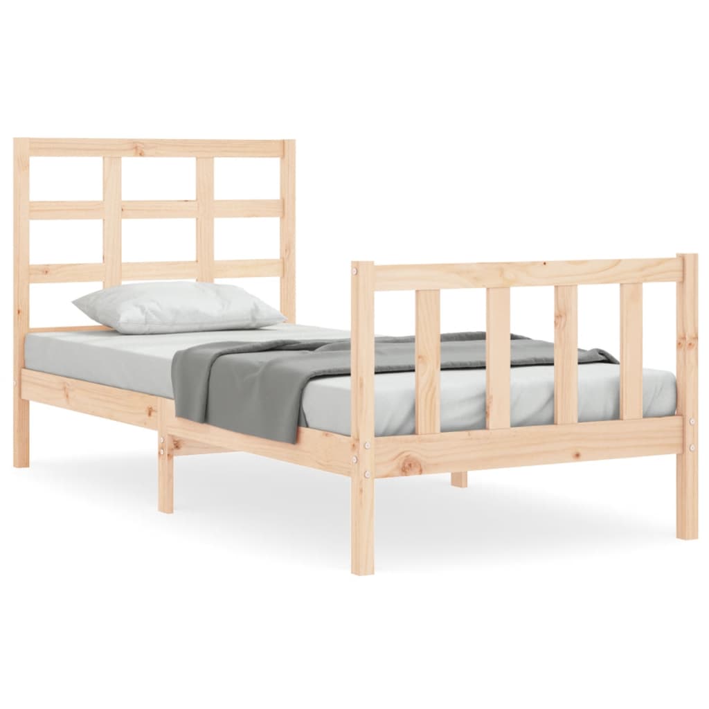 Sengeramme uten madrass 90x190 cm heltre furu
