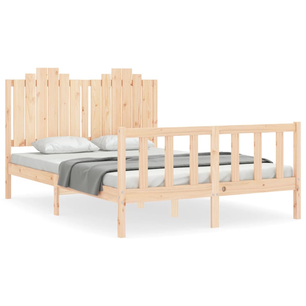 Sengeramme med hodegavl double heltre