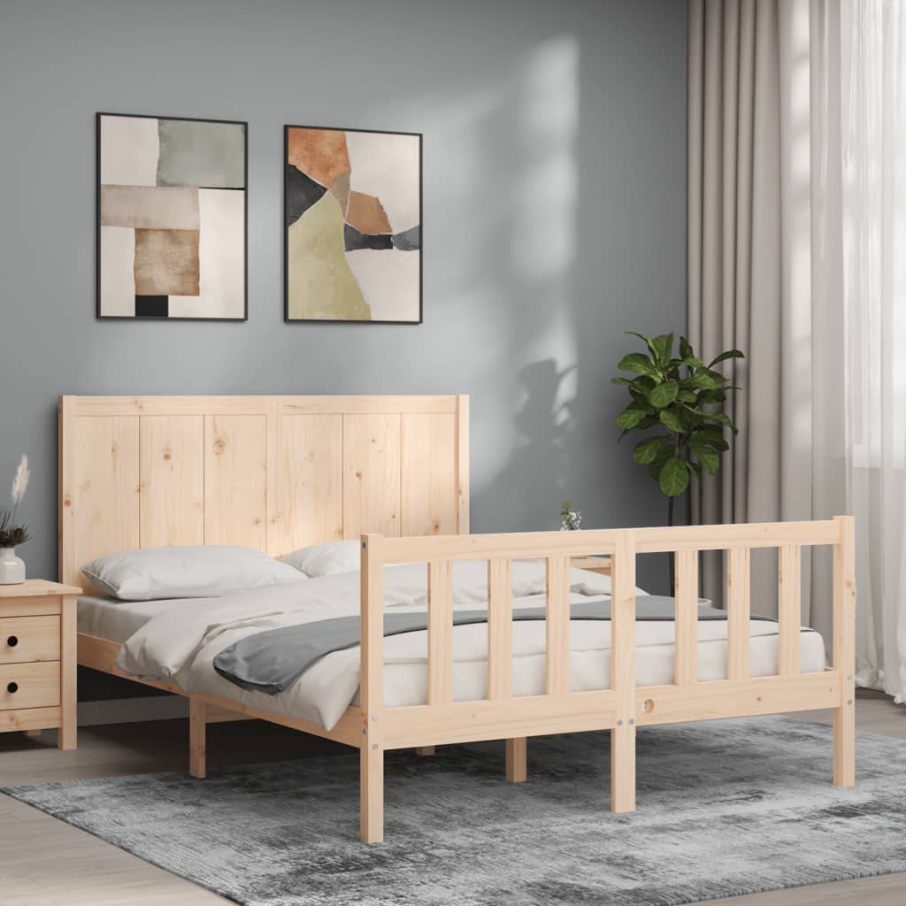 Sengeramme med hodegavl double heltre