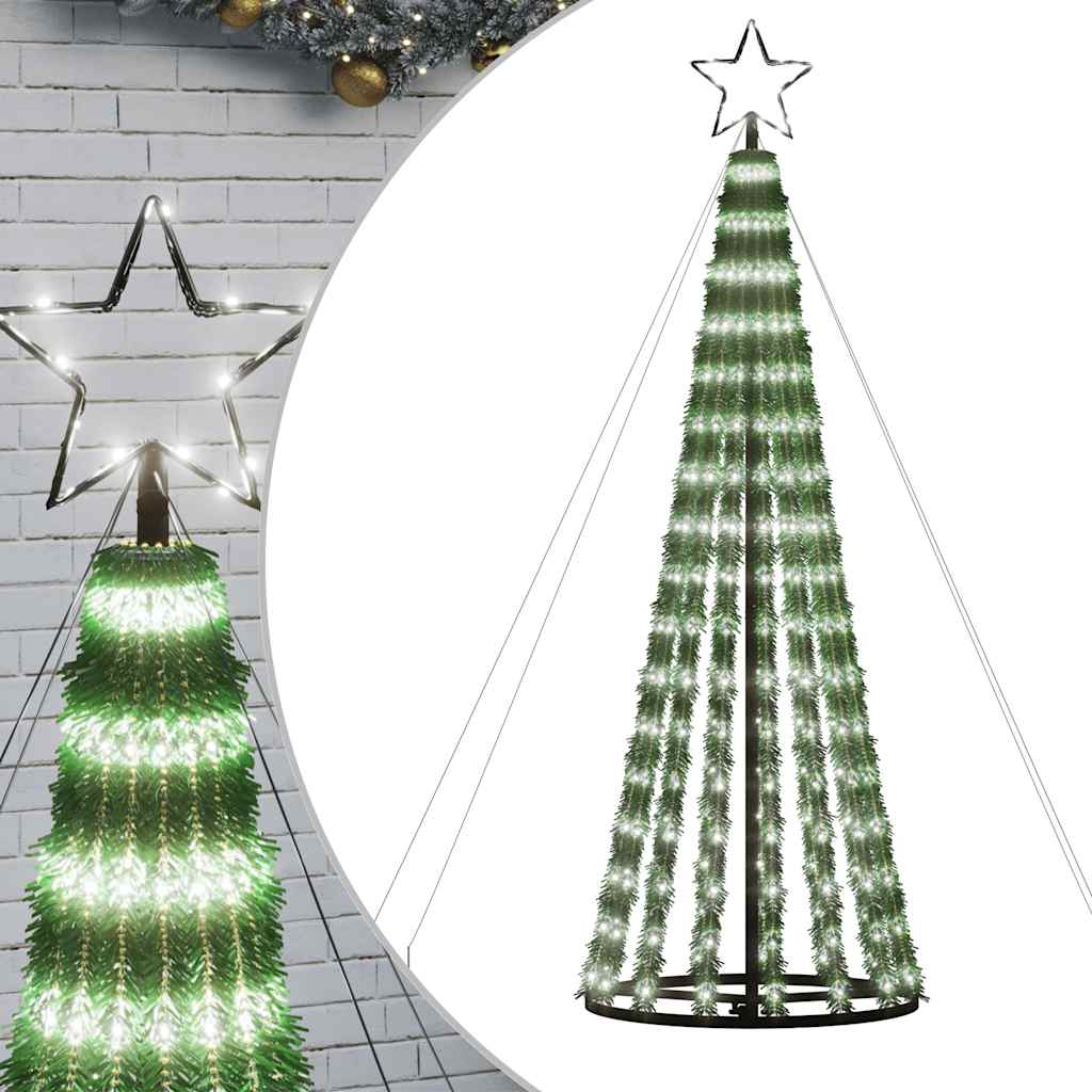 LED Juletre 275 LEDs Kald Hvit 180 cm