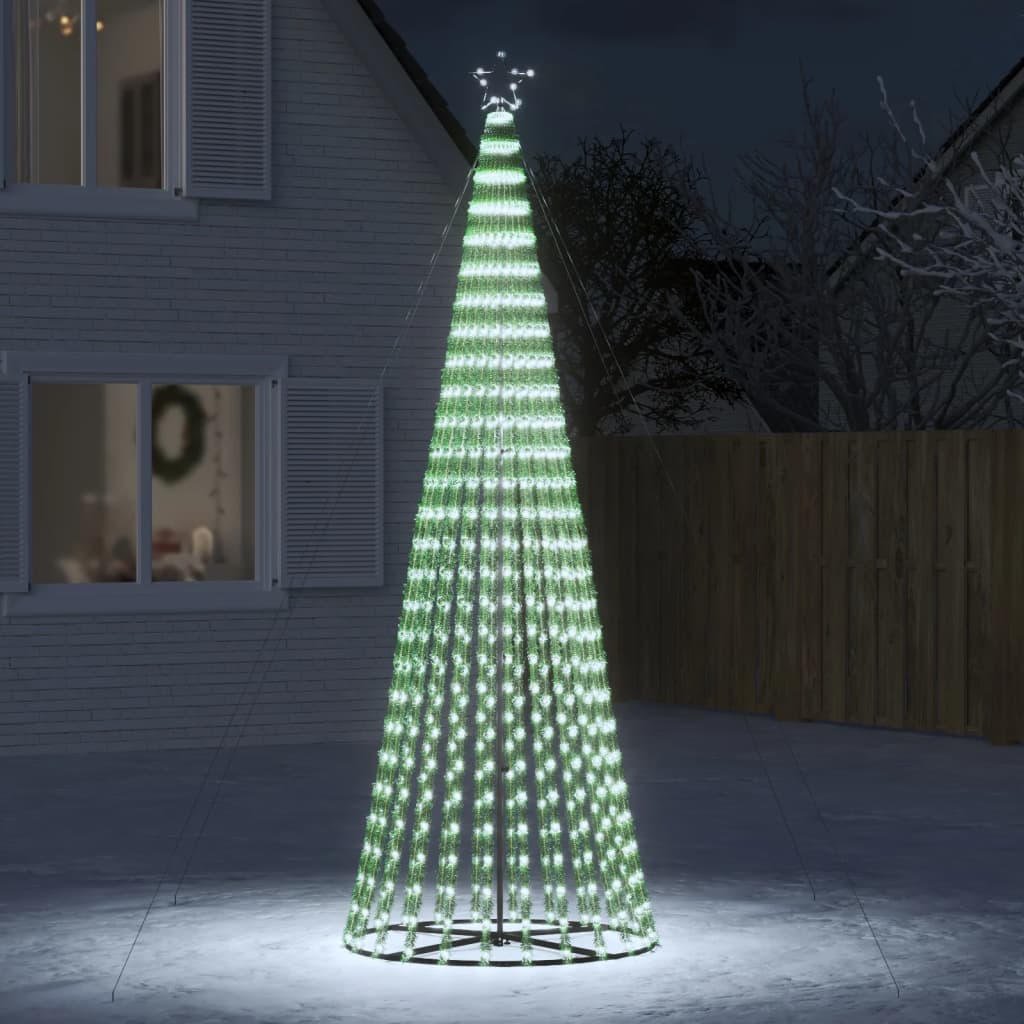 LED Juletre 688 LEDer Kald Hvit 300 cm