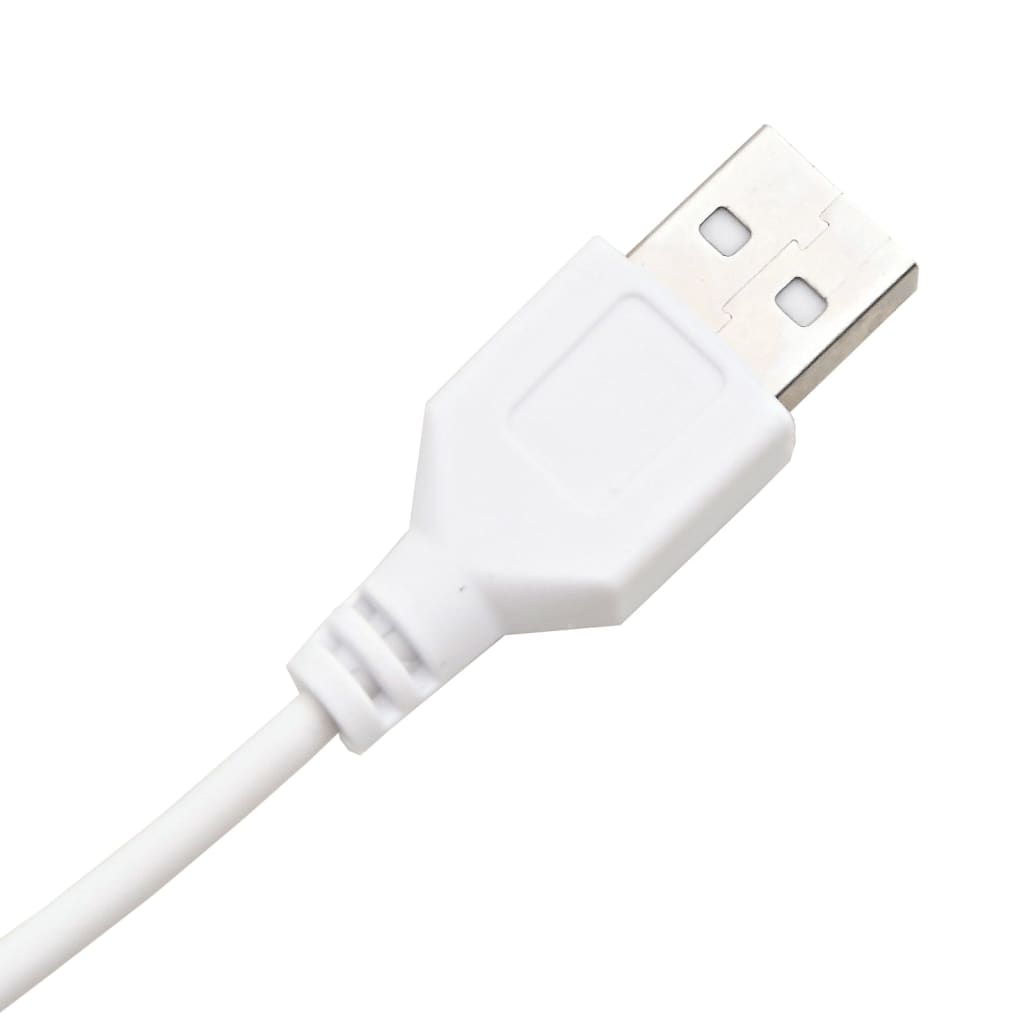 Sminkebord med LED røkt eik 96x40x142 cm