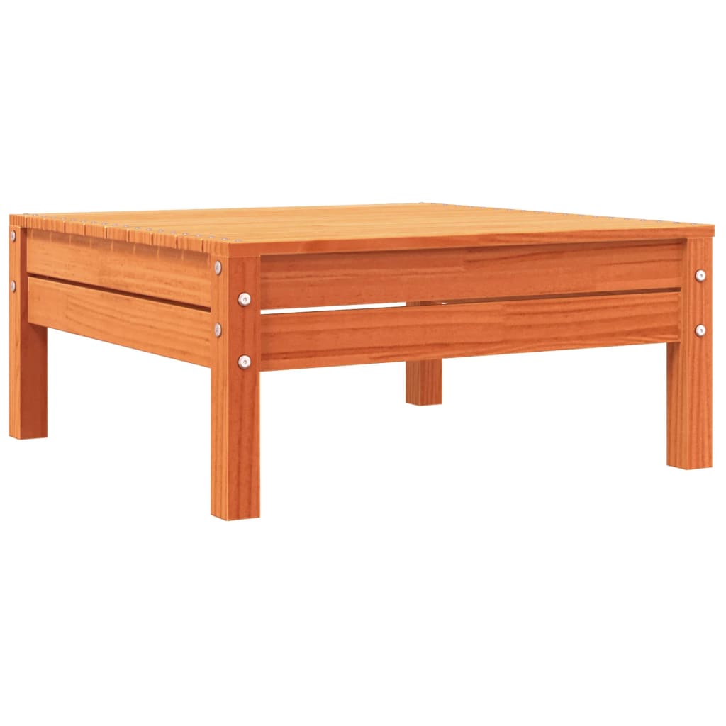 Hagebenk 3-seters voksbrun heltre furu