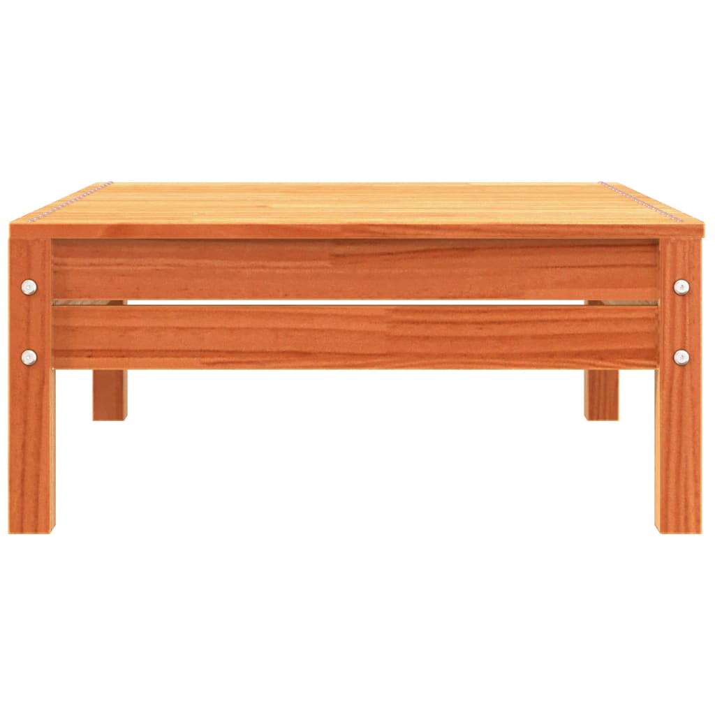 Hagebenk 3-seters voksbrun heltre furu