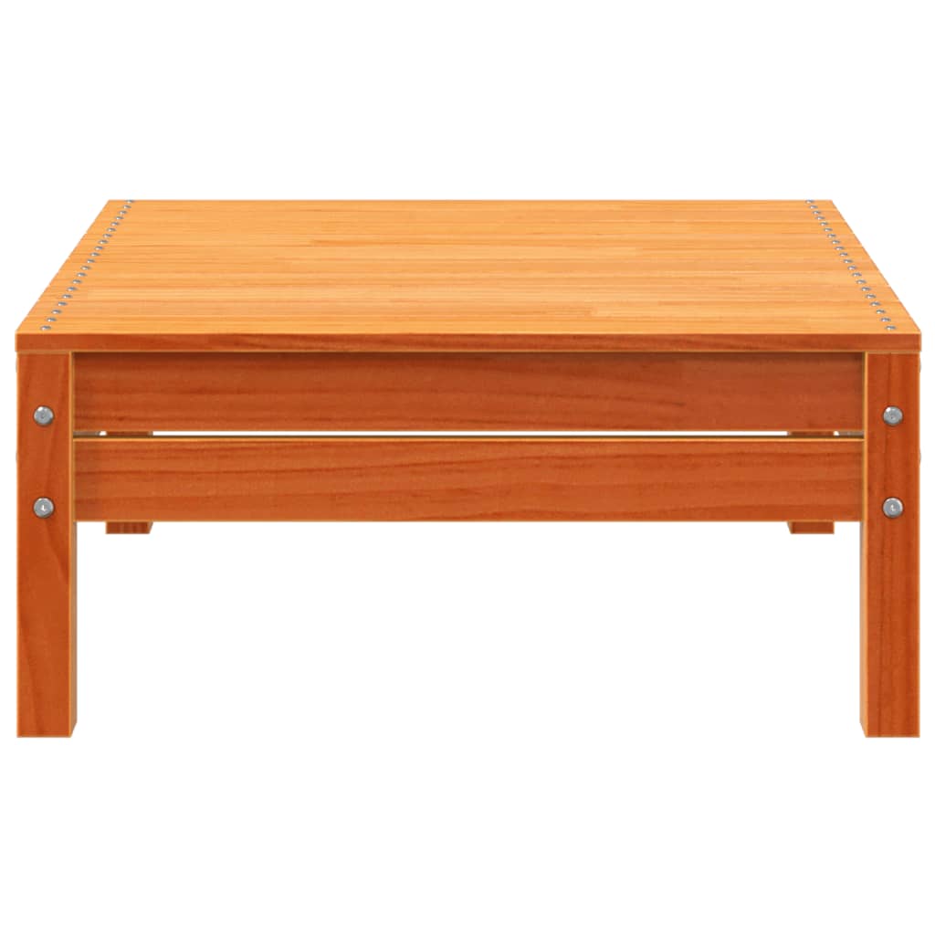 Hagebenk 3-seters voksbrun heltre furu