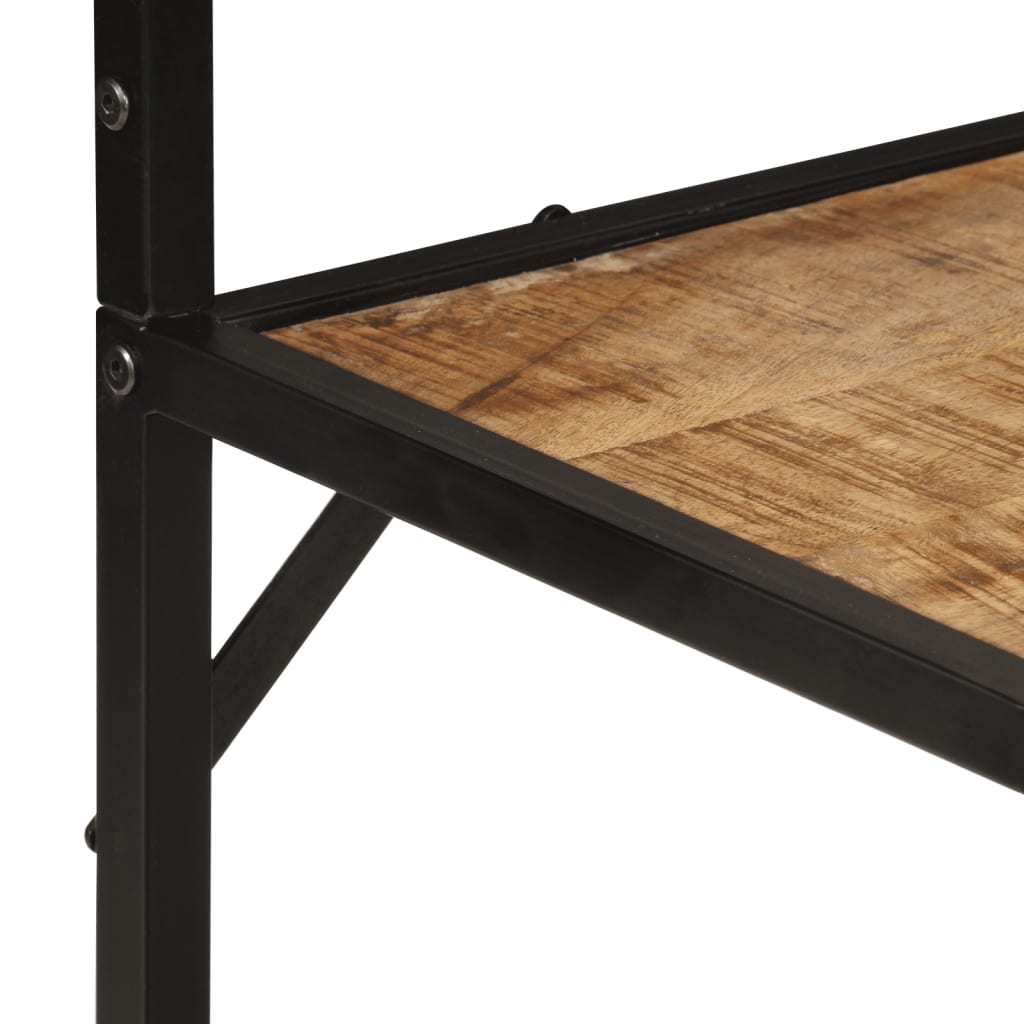 Stumtjener 90x35x180 cm heltre mango og jern