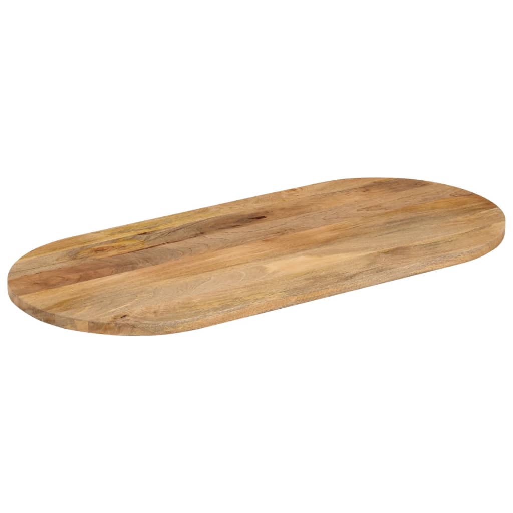 Bordplate 90x40x3,8 cm oval heltre mango