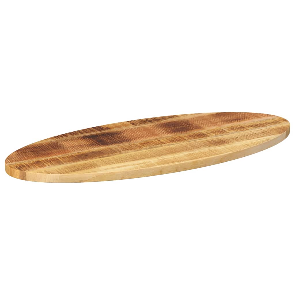 Bordplate 90x40x2,5 cm oval heltre mango