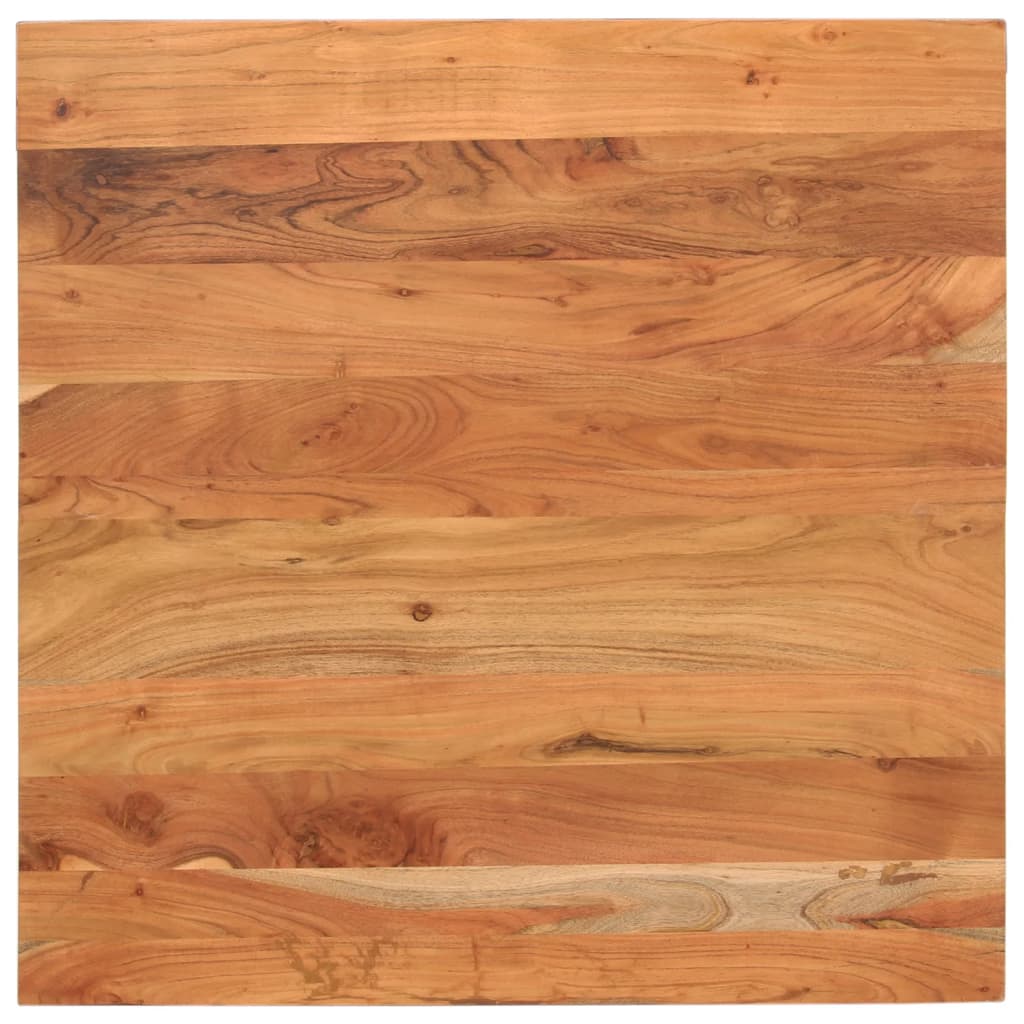 Bordplate 80x80x3,8 cm firkantet heltre bøketre