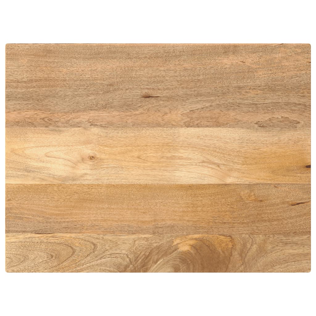 Bordplate 90x70x3,8 cm rektangulær heltre mango