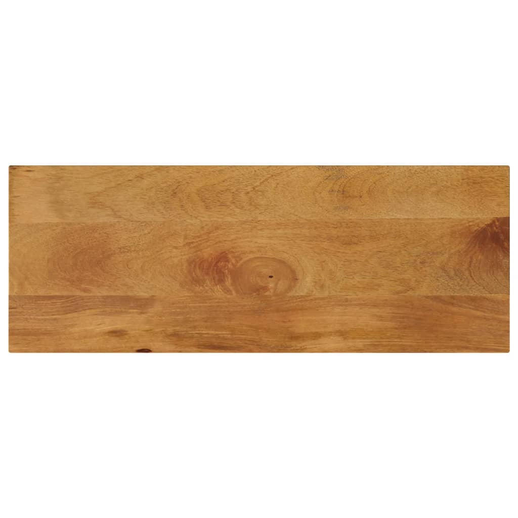Bordplate 70x30x3,8 cm rektangulær heltre mango