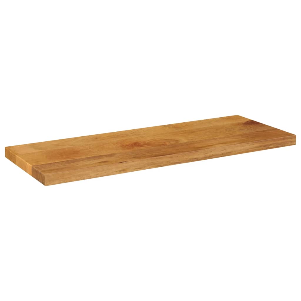 Bordplate 80x30x3,8 cm rektangulær heltre mango