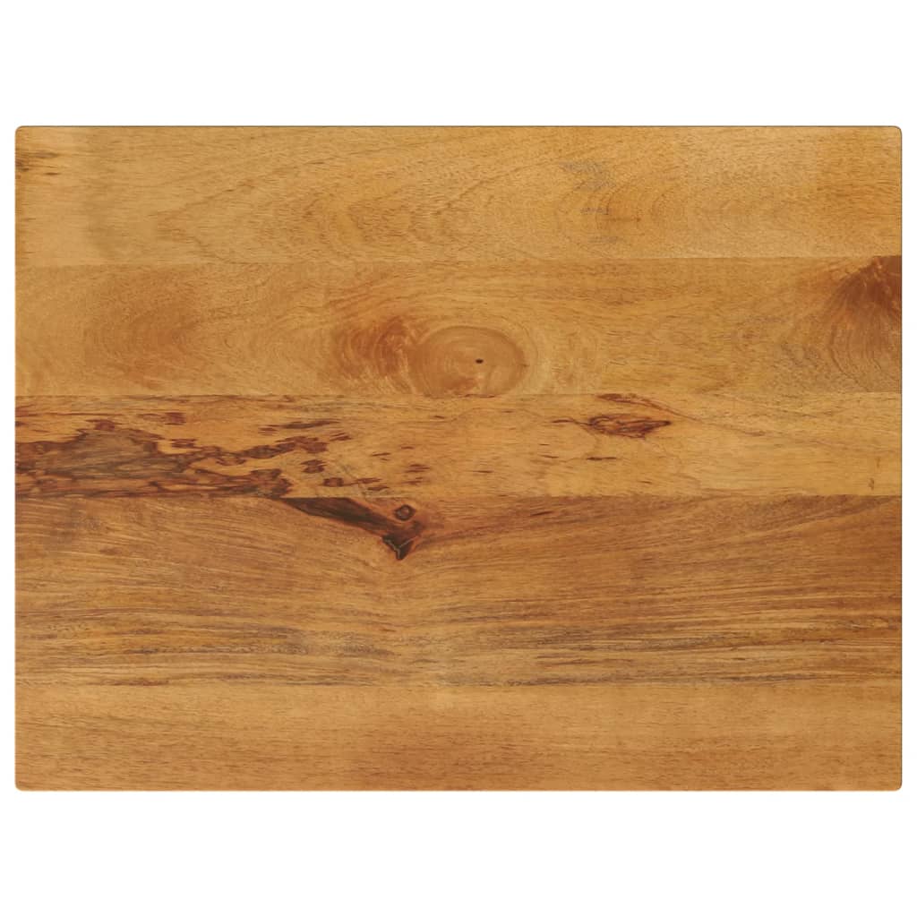 Bordplate 90x70x3,8 cm rektangulær heltre mango