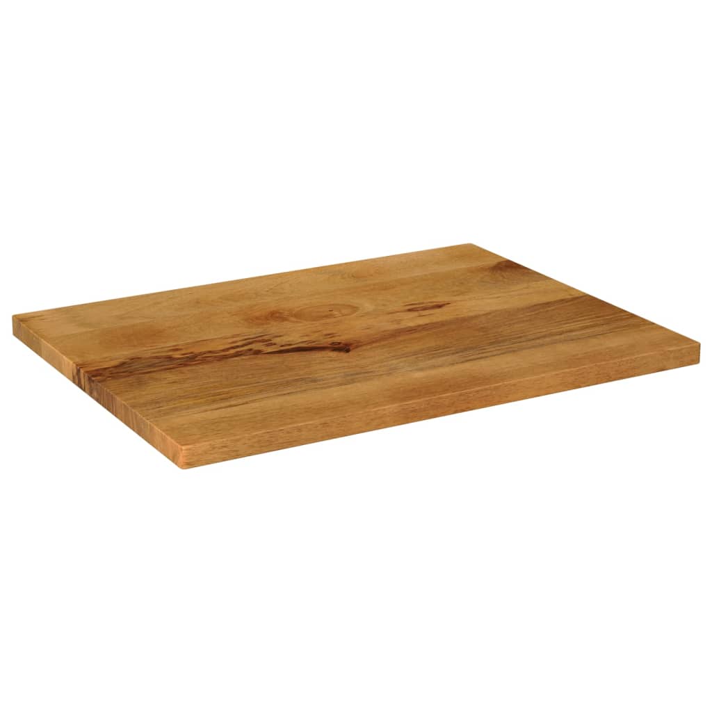 Bordplate 90x70x3,8 cm rektangulær heltre mango