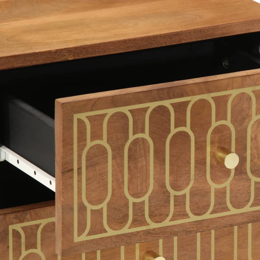 Nattbord 40x33x46 cm heltre mango