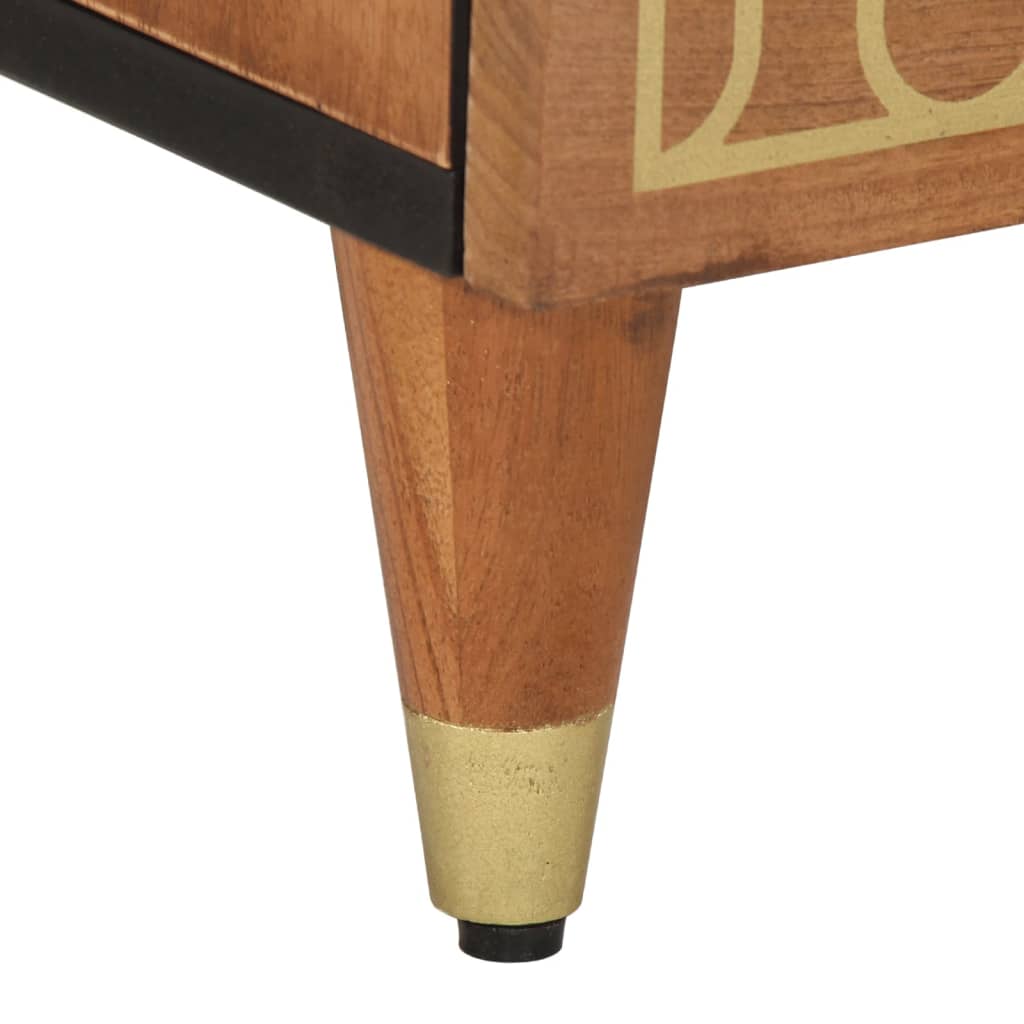 Nattbord 40x33x46 cm heltre mango