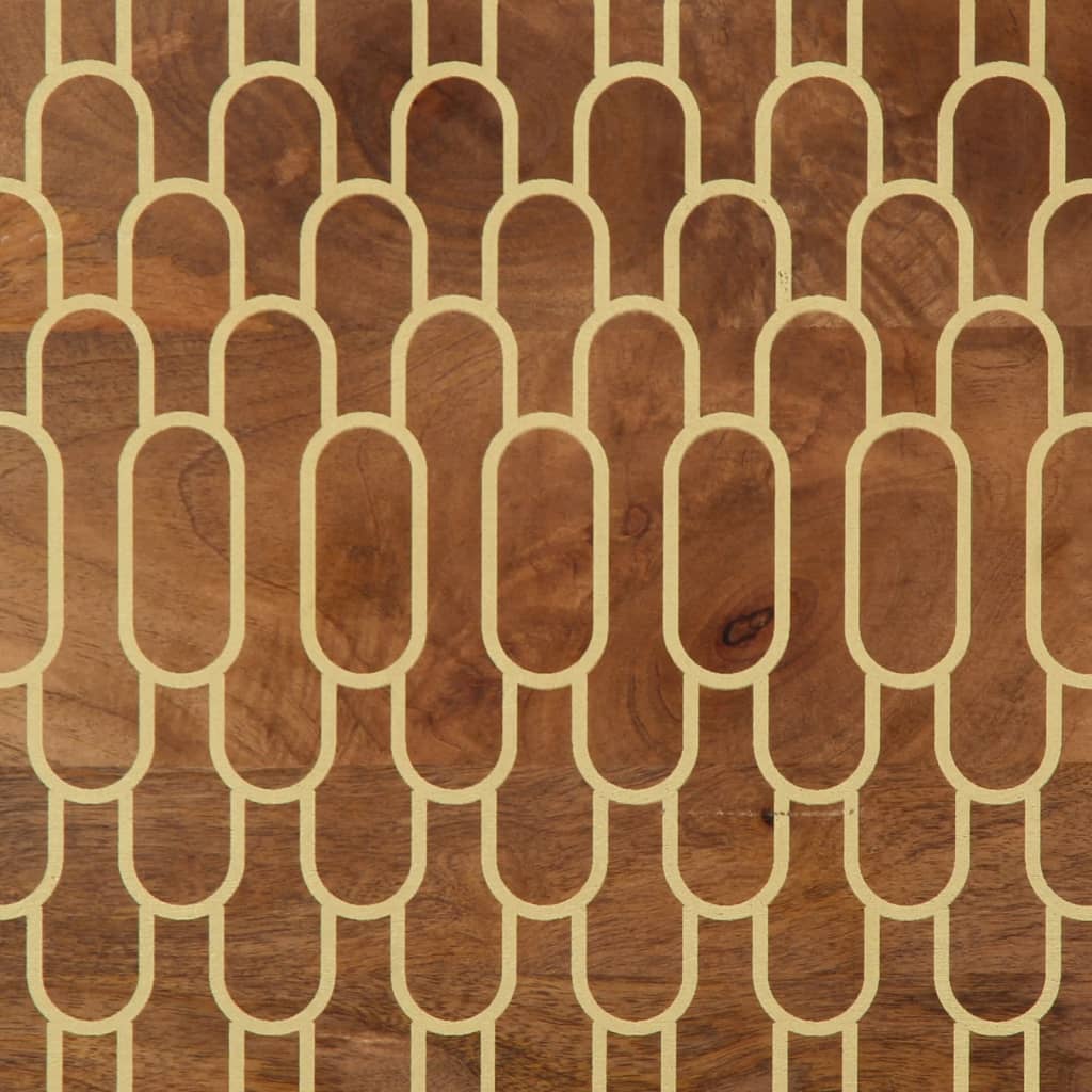 Nattbord 50x33x60 cm heltre mango