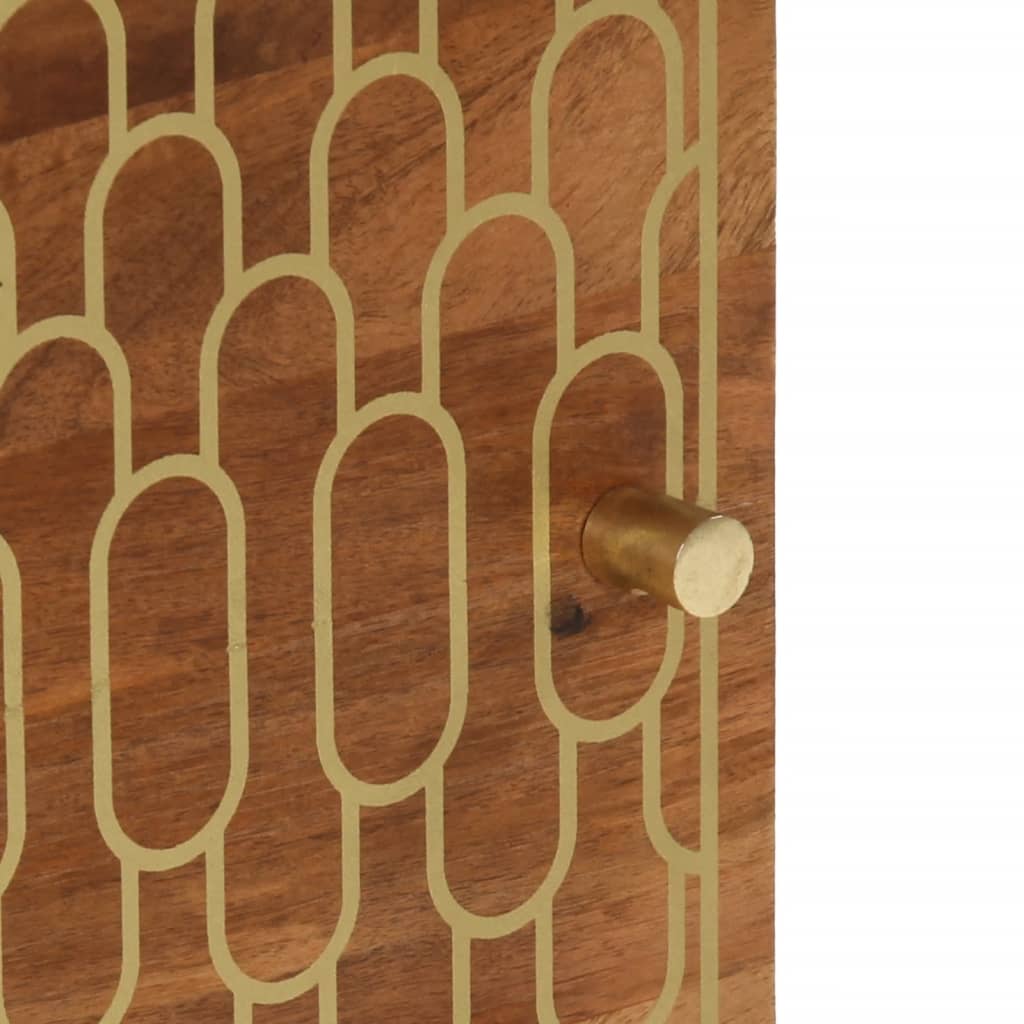 Nattbord 50x33x60 cm heltre mango