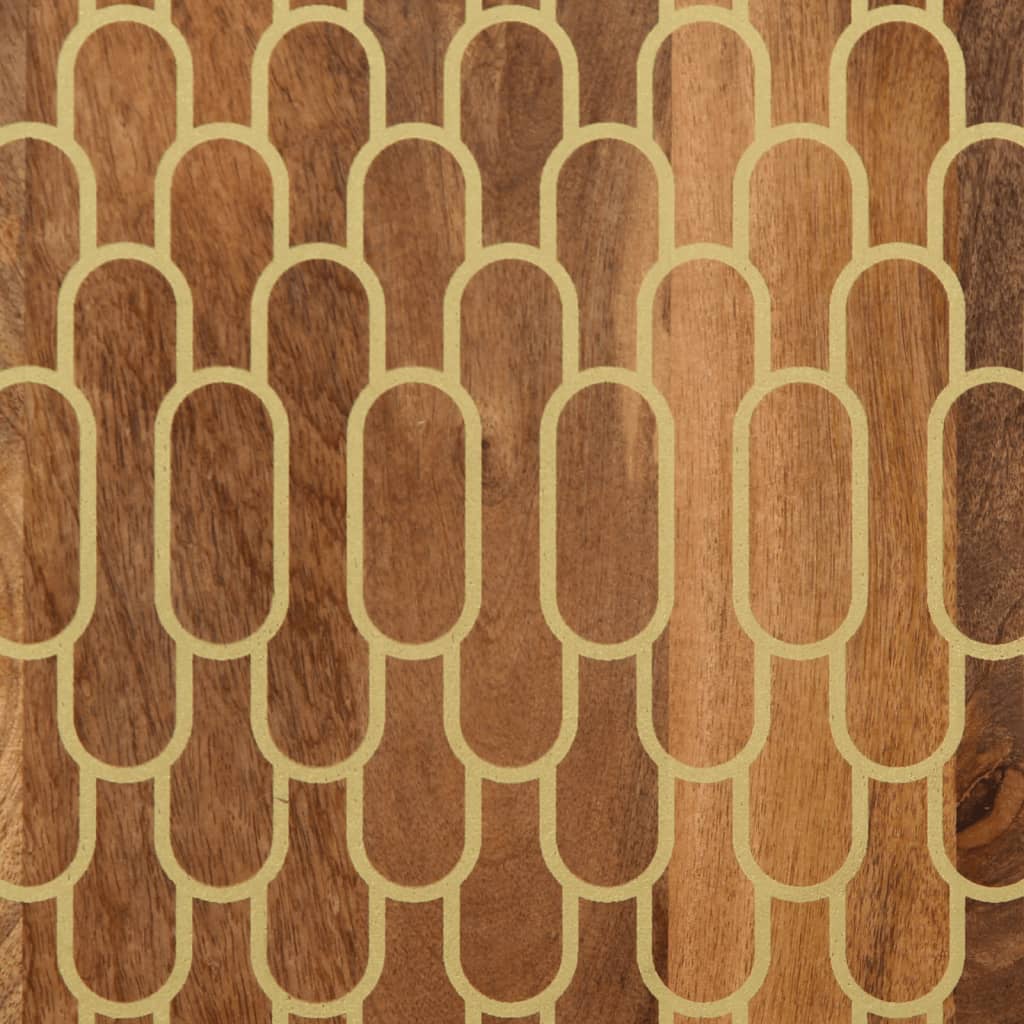 Nattbord 50x33x60 cm heltre mango