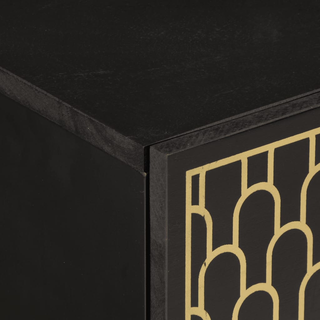 Nattbord 2 stk 40x33x46 cm heltre mango